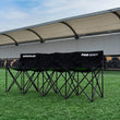 PRO Bench Team Spectator Bench (3 sizes) 4 Seat - QUICKPLAY -