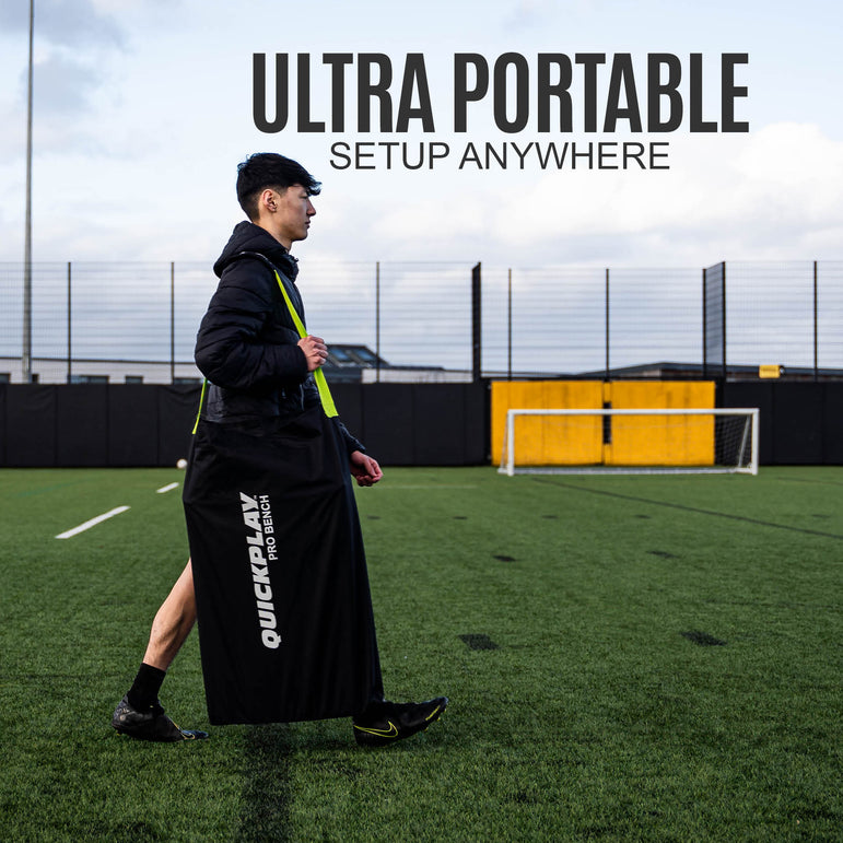 PRO BENCH 4 Seat Team Spectator Bench QUICKPLAY