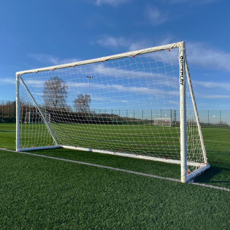 Q-FOLD Folding Soccer Goal 16x7' QUICKPLAY