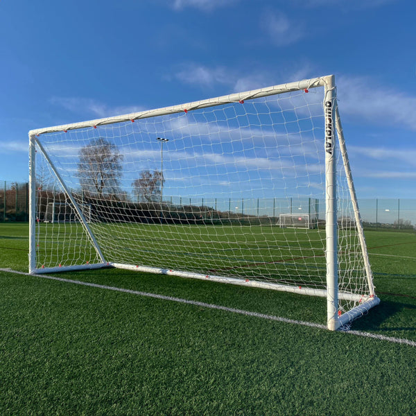 Quickplay Kickster Academy 16' x 7' サッカー KICKSTER 16x7' Portable Soccer Goal | 2 Minute setup