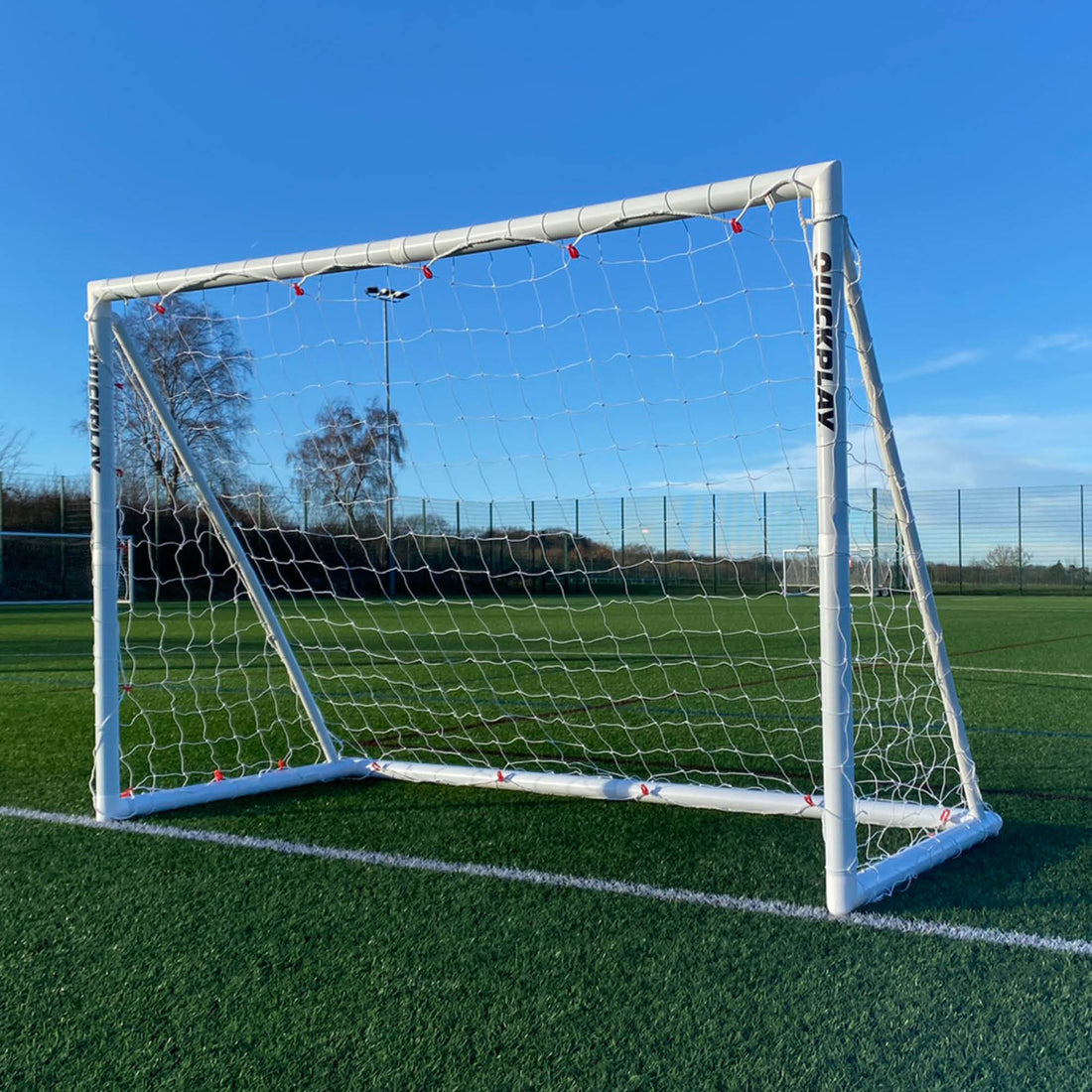 Q-FOLD Folding Soccer Goal 8x5' - QUICKPLAY - Astroturf Backyard backyard goal Folding Goals instructions pvc ship20 Soccer