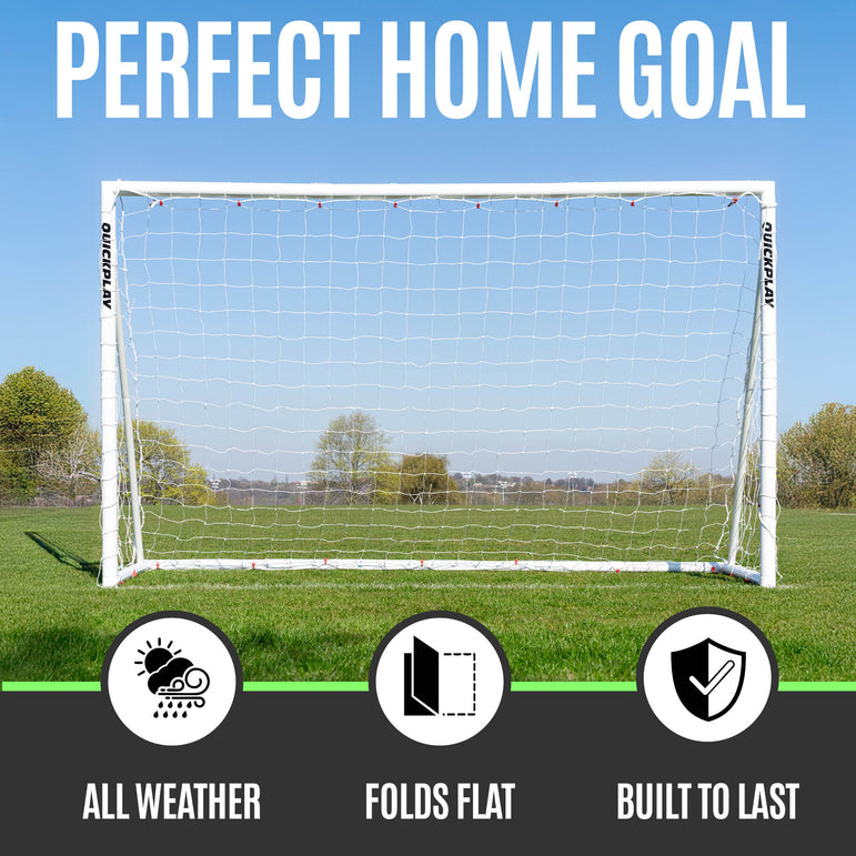 Q-FOLD Folding Futsal Goal 9.8 x 6.5ft