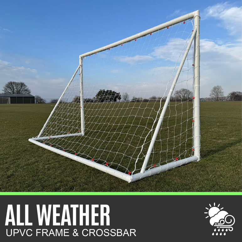 Q-FOLD Folding Futsal Goal 9.8 x 6.5ft