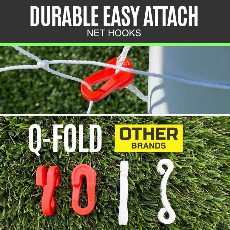 Q-FOLD Folding Futsal Goal 9.8 x 6.5ft