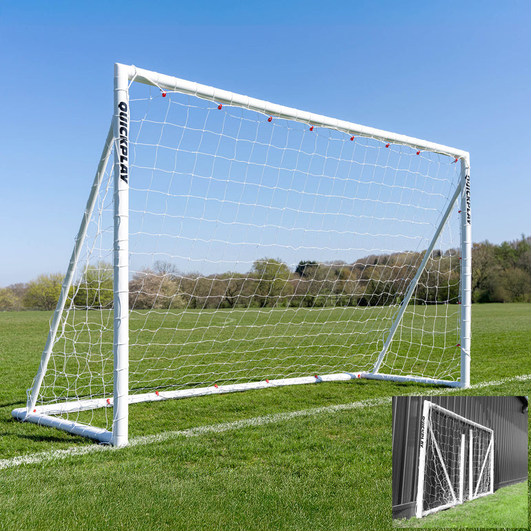 Q-FOLD Folding Soccer Goal 10 x 6' QUICKPLAY