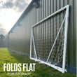Q-FOLD Folding Soccer Goal 10 x 6' - QUICKPLAY - Astroturf Backyard backyard goal Folding Goals has-spares instructions low-stock pvc ship25 Soccer