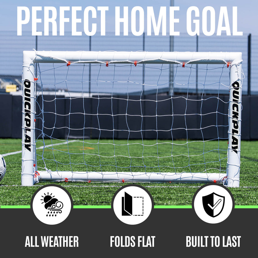 Q-FOLD Folding Soccer Goal 4x2.5'