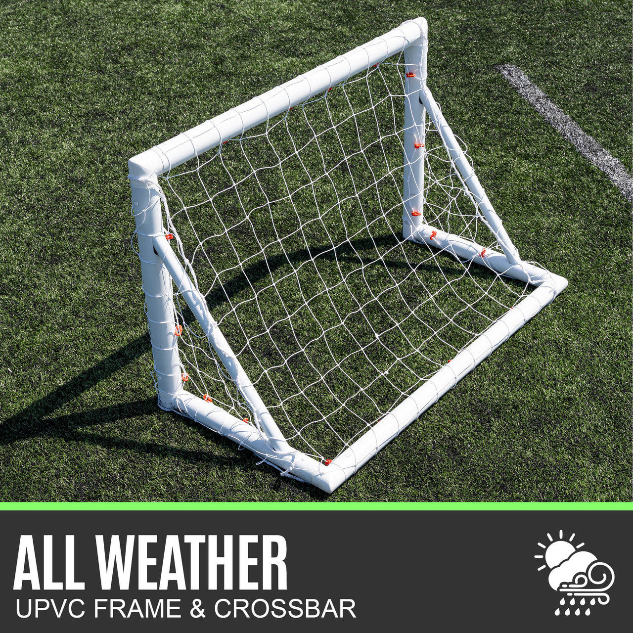 Q-FOLD Folding Soccer Goal 4x2.5'