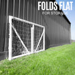 Q-FOLD Folding Soccer Goal 6x4' - QUICKPLAY - Astroturf Backyard backyard goal Folding Goals has-spares instructions low-stock pvc ship20 smallgoal Soccer