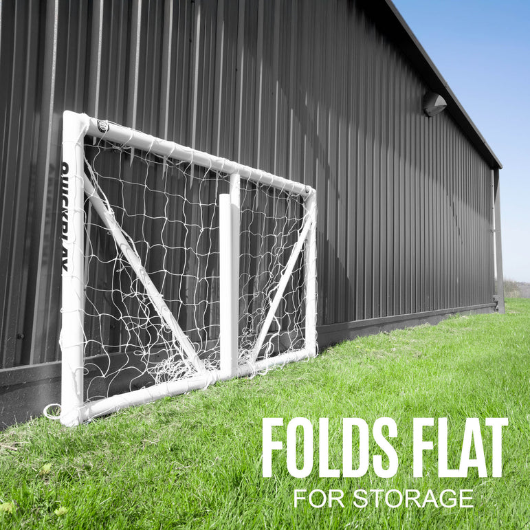 Q-FOLD Folding Soccer Goal 6x4' QUICKPLAY