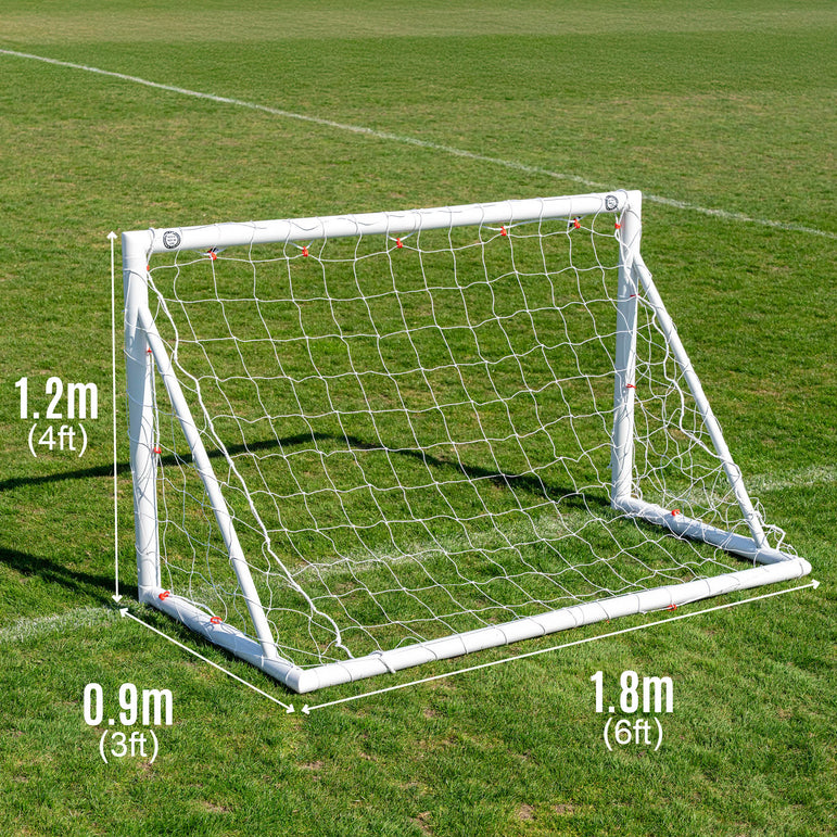 Q-FOLD Folding Soccer Goal 6x4' QUICKPLAY