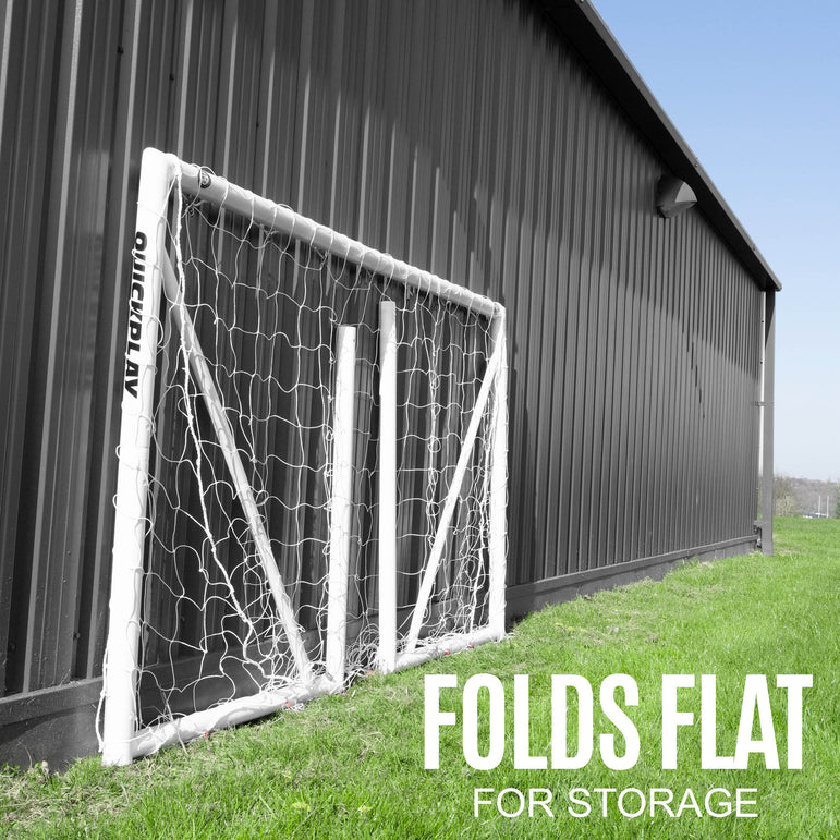 Q-FOLD Folding Soccer Goal 8x5' QUICKPLAY