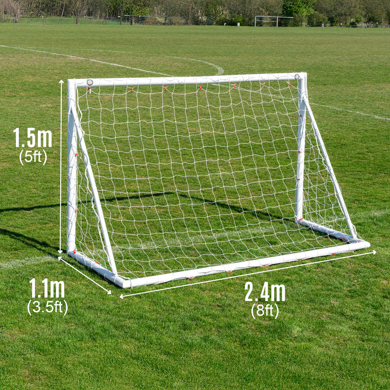 Q-FOLD Folding Soccer Goal 8x5' QUICKPLAY