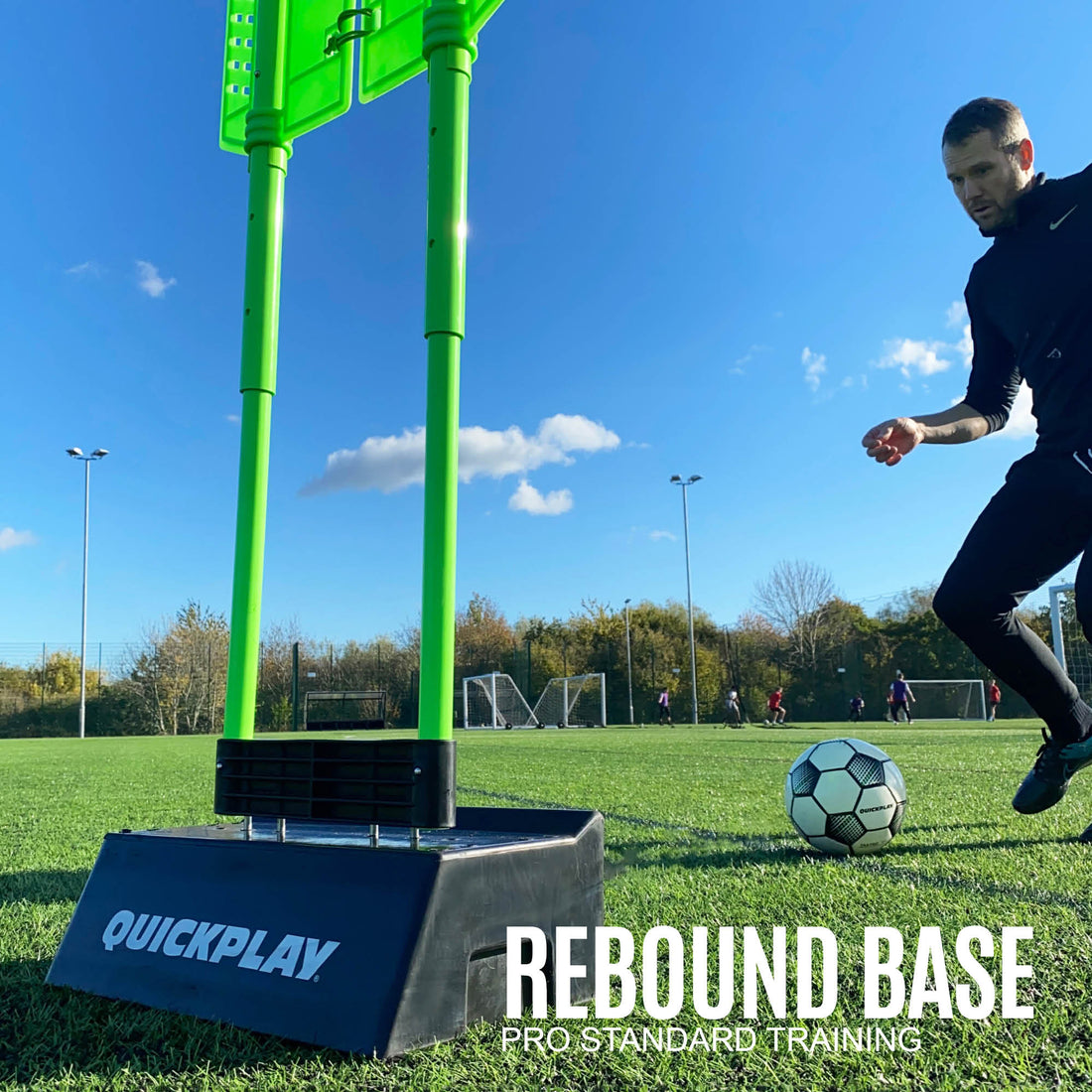 REPLAY Defender & Block System - QUICKPLAY - Astroturf indoor instructions Pro Rebound Board Rebound Wall rebounder replay station ship40 Soccer Soccer Accessory Soccer Coach Soccer Teams Soccer Training