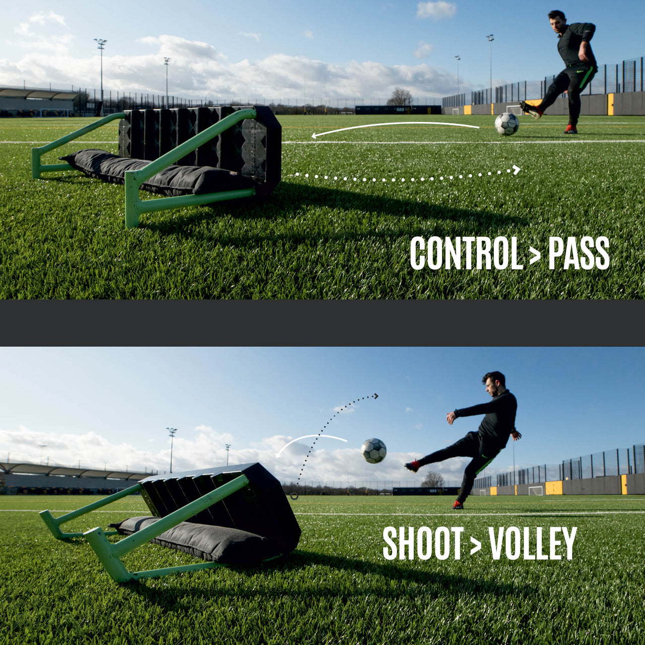REPLAY Station 4-in-1 Soccer Rebound Board QUICKPLAY