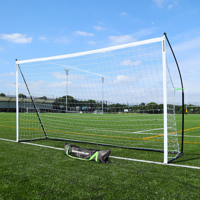 KICKSTER Elite Portable Soccer Goal 12x6' QUICKPLAY