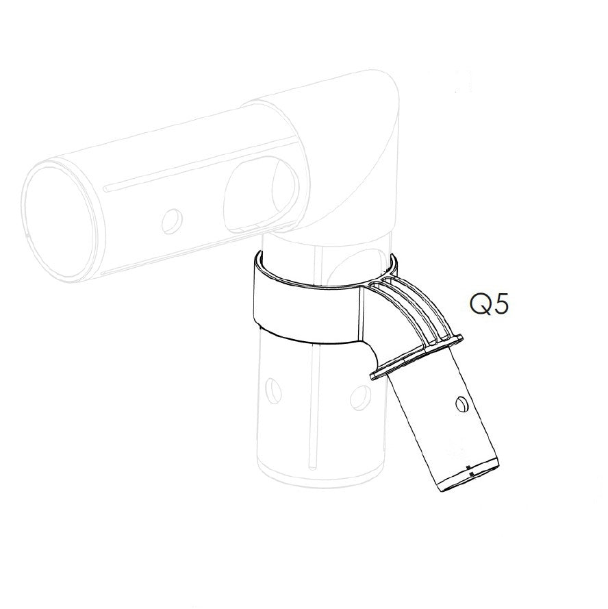 SPARE PART - JOINT-QF5 - Top Corner Pivot Joint with SC