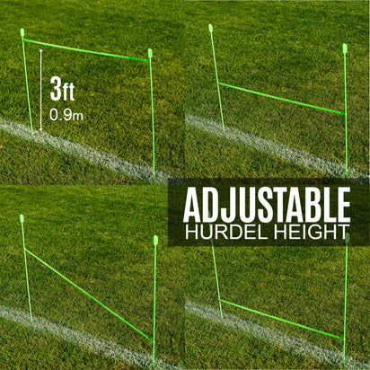 Agility pole & Base Weight set