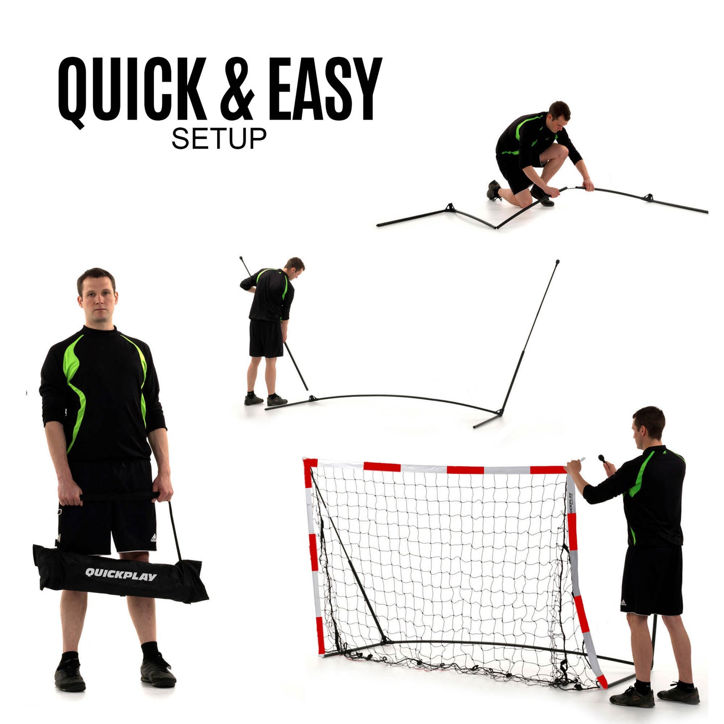 Portable Adult Handball Goal 9.8x6.5'
