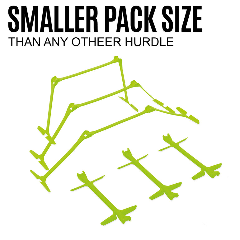 Adjustable Speed Hurdles (set of 6) QUICKPLAY