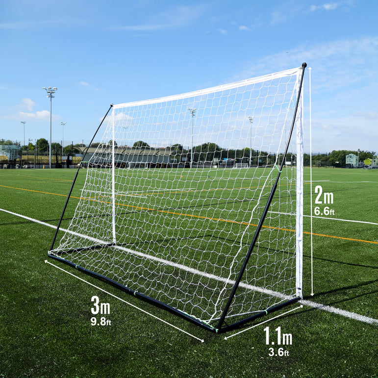 KICKSTER Elite Portable Futsal Goal 9.8x6.5'