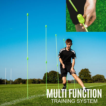 SUBTLETY Speed & Agility Training Hürden 6er Set Koordinationshürden Hürdensatz Höhenverstellbar SUBTLETY Speed & Agility Training Hürden 6er Set Koordinationshürden Hürdensatz Höhenverstellbar