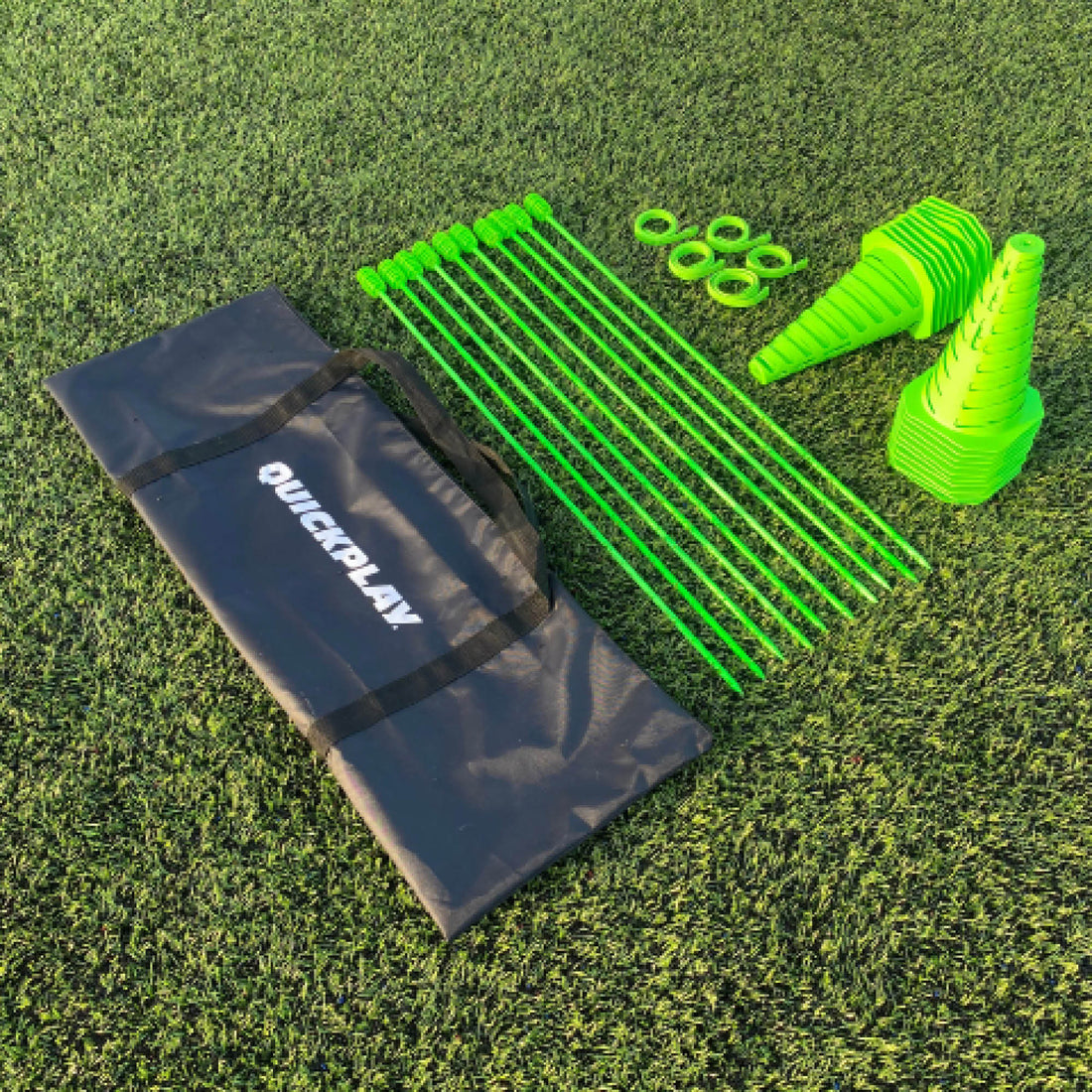 PRO Speed & Agility Set - 35 Piece - QUICKPLAY - Backyard Pro ship10 Soccer Soccer Accessory Soccer Coach Soccer Teams Soccer Training