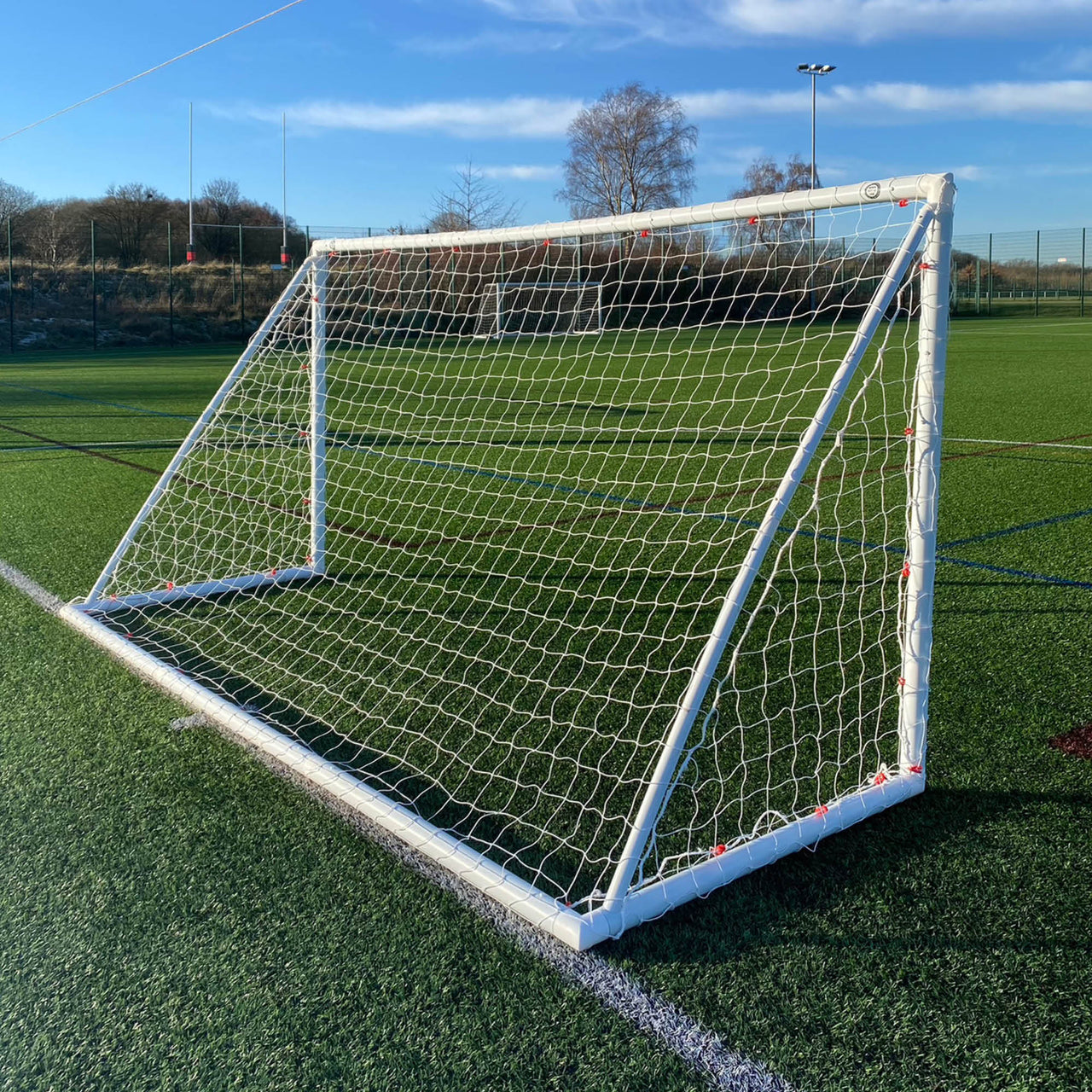 Q-FOLD Folding Soccer Goal 16x7' QUICKPLAY