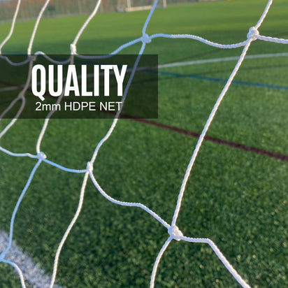 Q-FOLD Folding Soccer Goal 8x5' - QUICKPLAY - Astroturf Backyard backyard goal Folding Goals instructions pvc ship20 Soccer