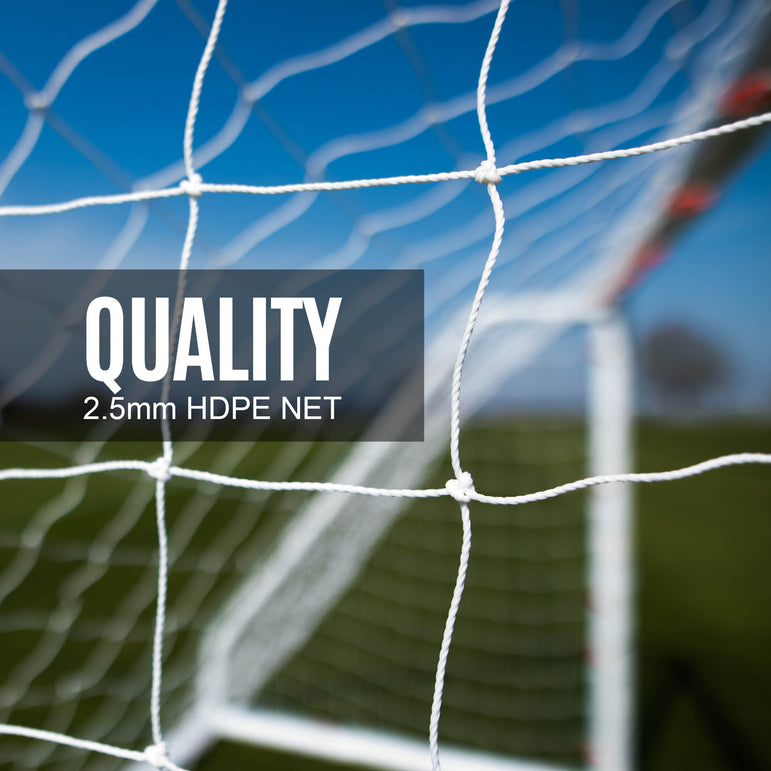 Q-FOLD Match Folding Soccer Goal 12x6' QUICKPLAY