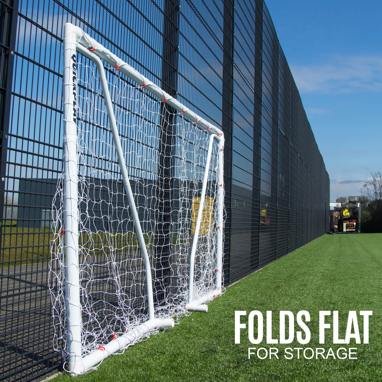 Q-FOLD Match Folding Futsal Goal 9.8x6.5'