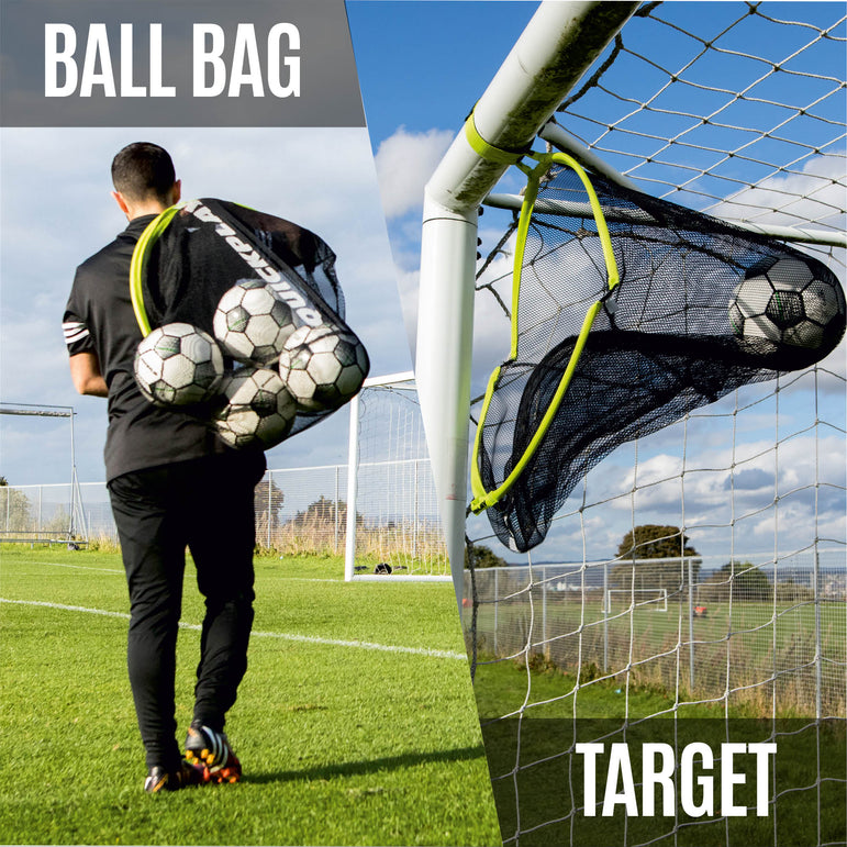 TARGET SAX 2 in 1 Soccer Goal Target + Ball Bag QUICKPLAY