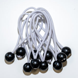 Spare Part - Bungee - White 6in - (pack of 10)