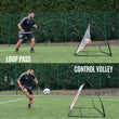 SPOT Soccer Rebounder 7x7' - QUICKPLAY - Backyard Handball has-spares instructions Rebound Wall rebounder ship15 Soccer Soccer Training