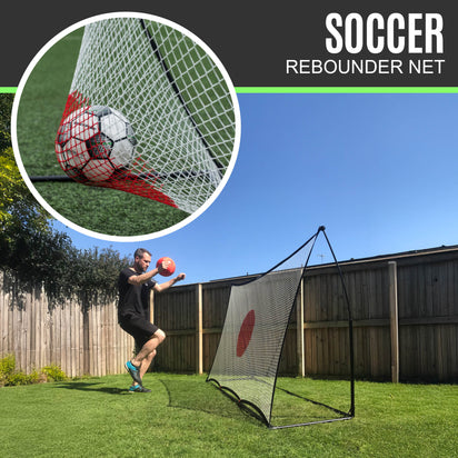 SPOT Soccer Rebounder 8x5' Portable Solo Trainer | QUICKPLAY