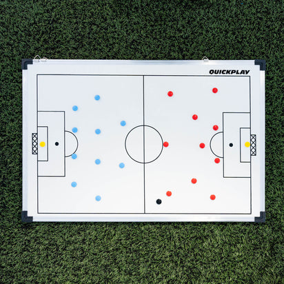 Magnetic Strategy Whiteboard (LG) 3x2' - QUICKPLAY - Pro Soccer Soccer Accessory Soccer Coach Soccer Teams Soccer Training