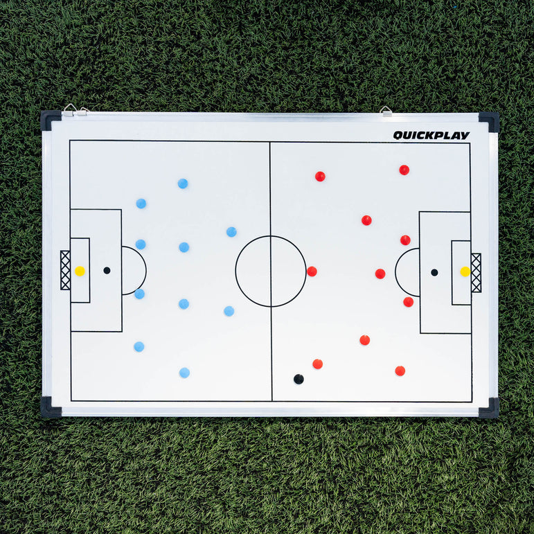 Soccer Coaching Magnetic Whiteboard (LG) 3x2' QUICKPLAY