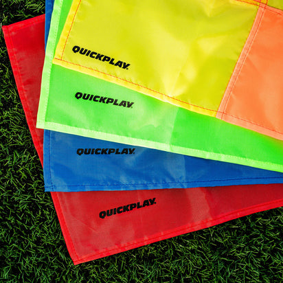 Corner Flags & Poles (set of 4) - QUICKPLAY -