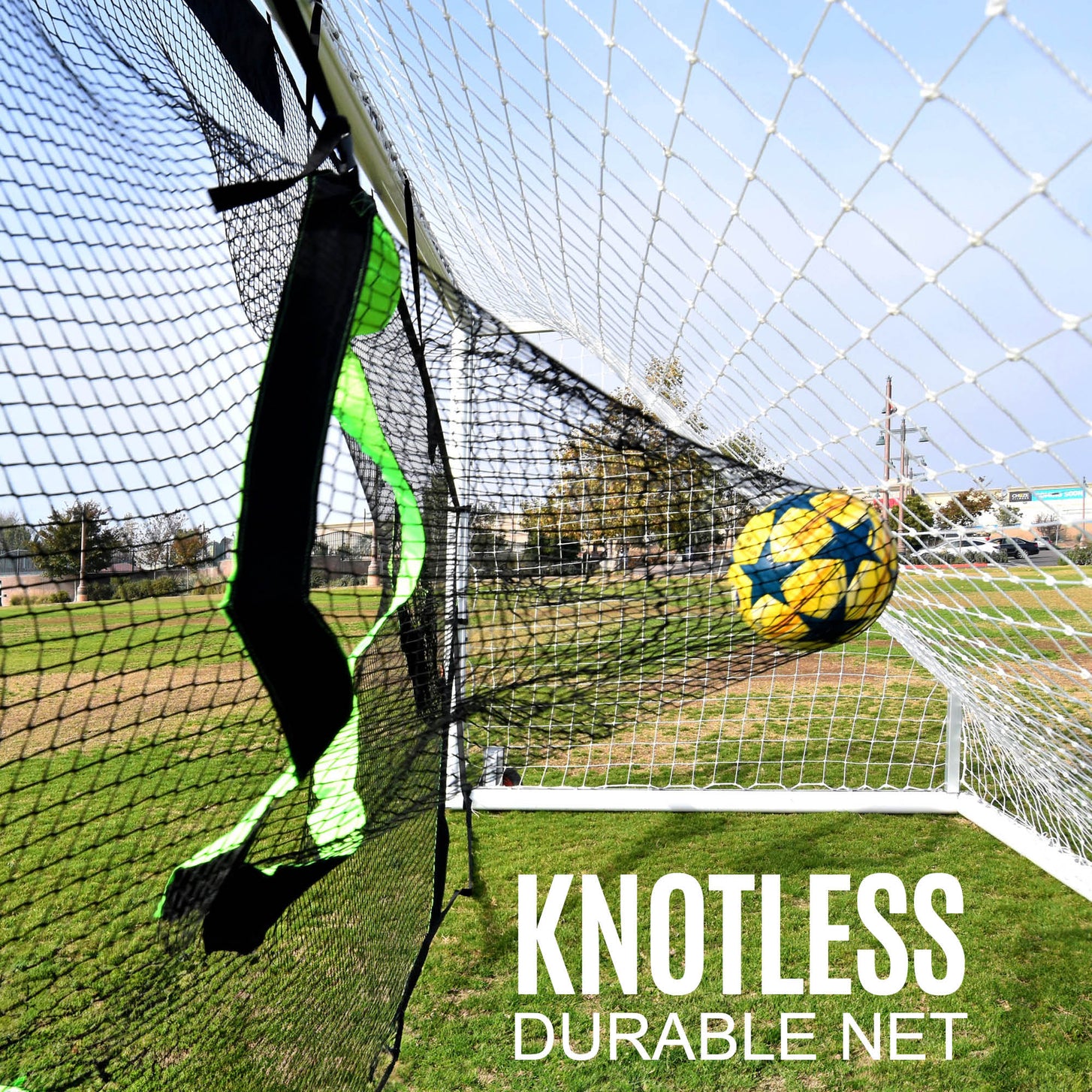 TARGET Net Pro for soccer goals 24x8' (excl. goal) QUICKPLAY