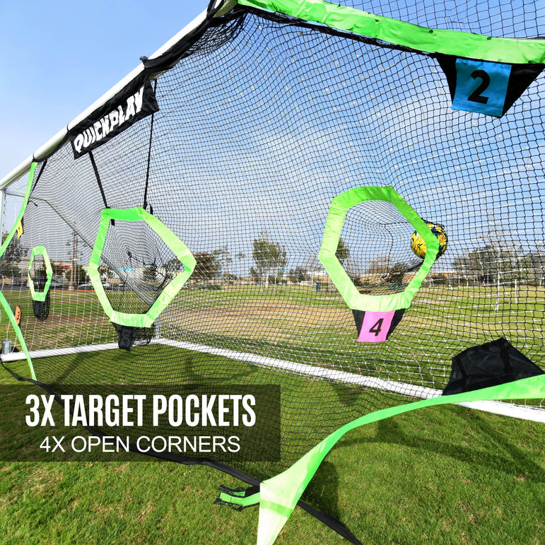TARGET Net Pro for soccer goals 24x8' (excl. goal) QUICKPLAY