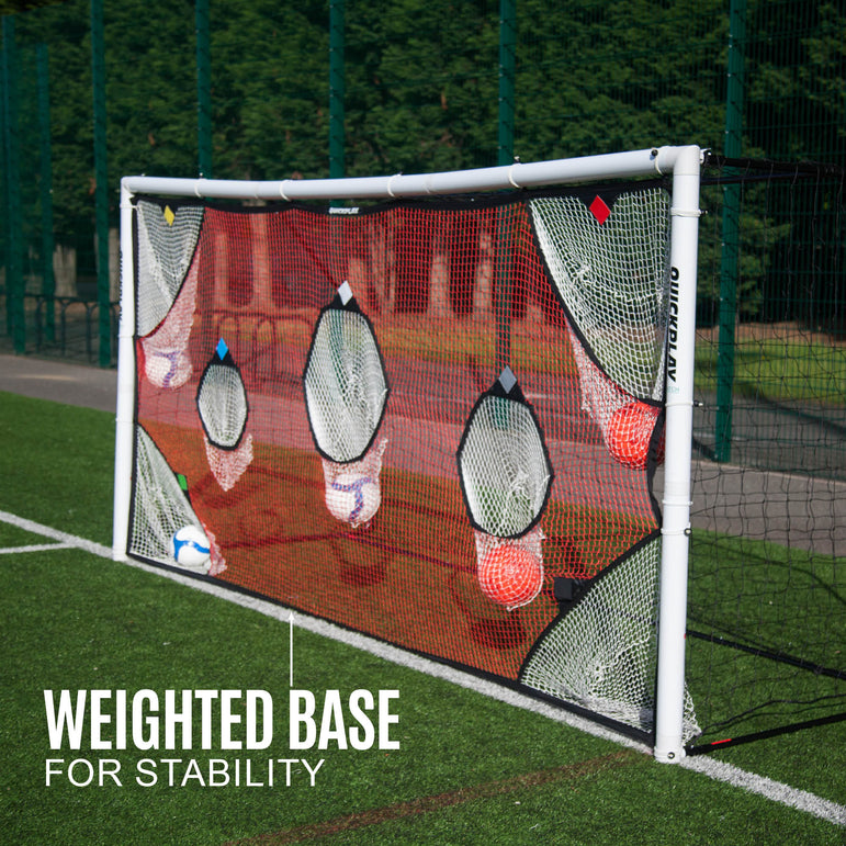 TARGET Net for soccer goals 12x6' (excl. goal) QUICKPLAY