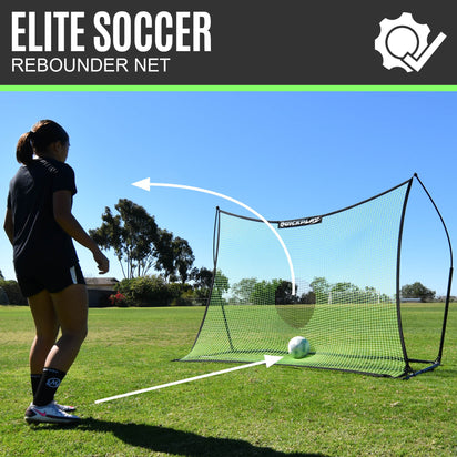 TEKKERS Soccer Rebounder Net XL 8x6'