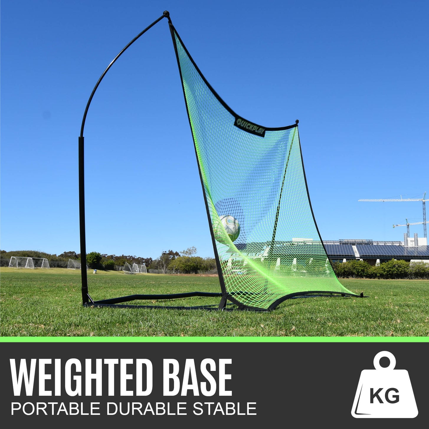 TEKKERS Soccer Rebounder Net XL 8x6'