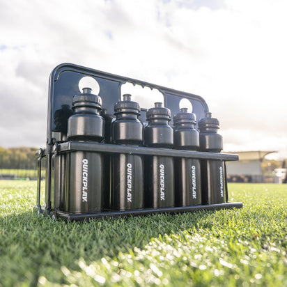 Foldable Bottle Carrier w/ 10 Water Bottles (25 fl oz)