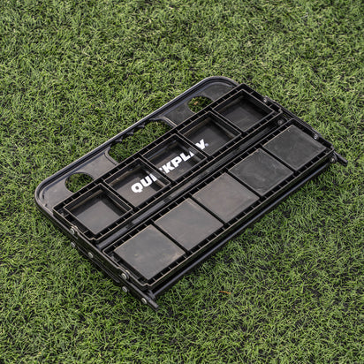 Foldable Bottle Carrier w/ 10 Water Bottles (25 fl oz)