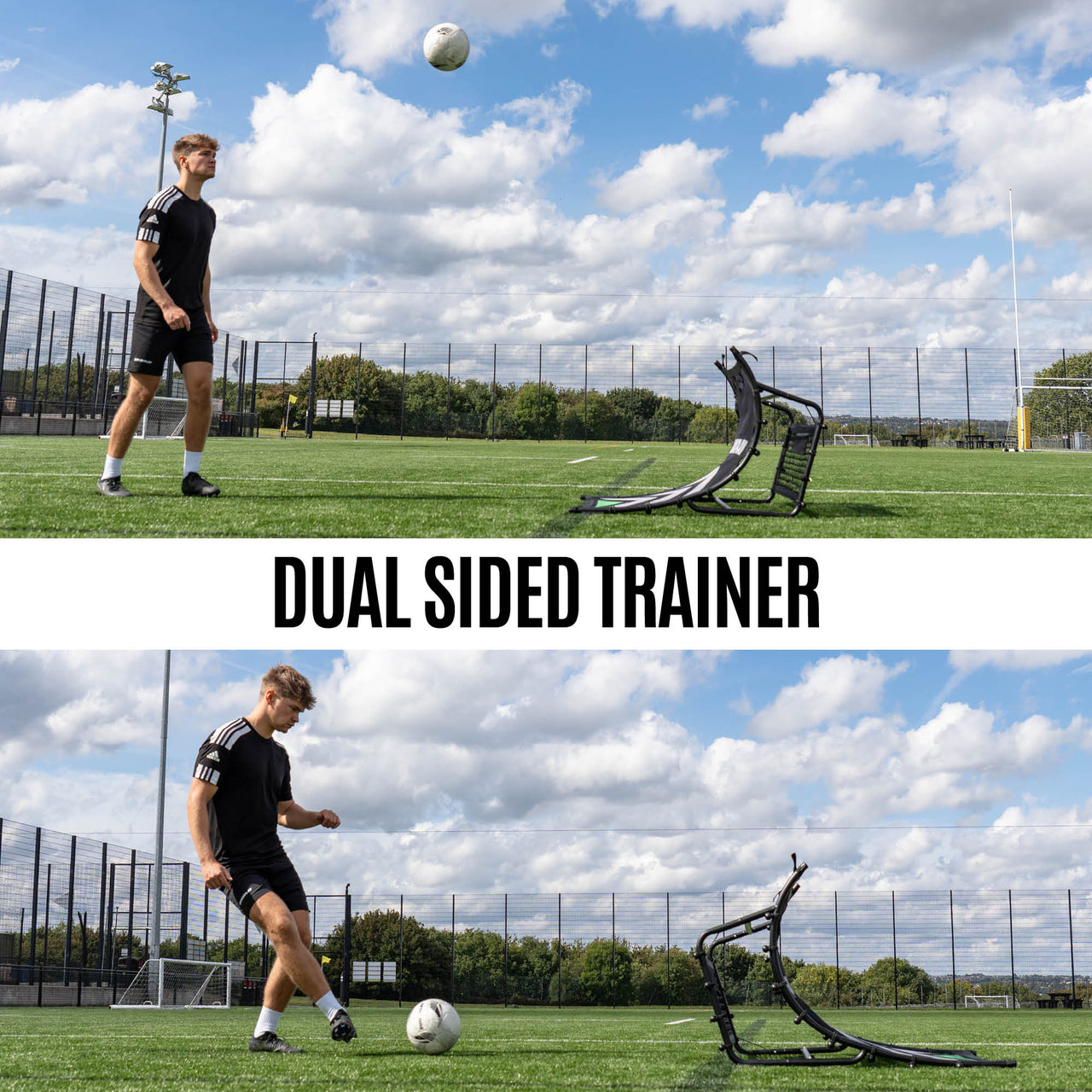 TEKKERS Air 2-in-1 Soccer Rebounder