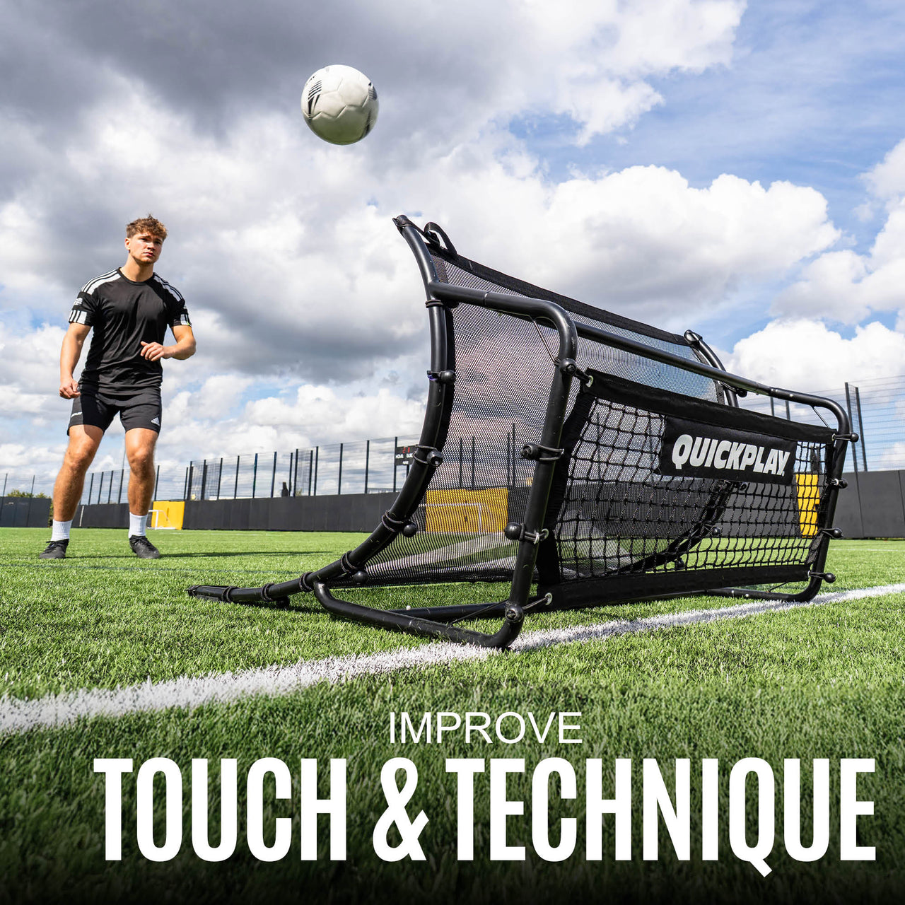 TEKKERS Air 2-in-1 Soccer Rebounder