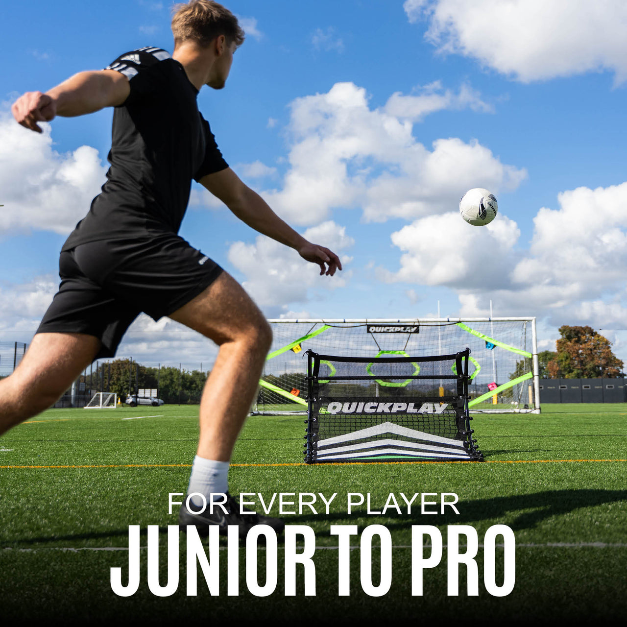 TEKKERS Air 2-in-1 Soccer Rebounder