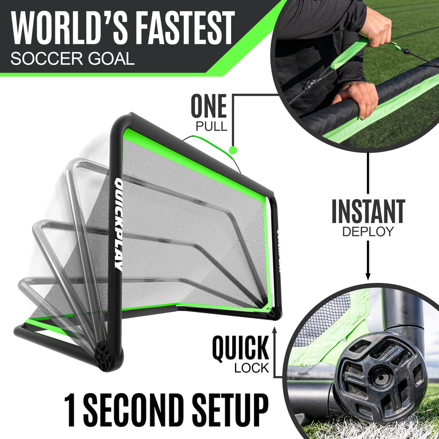 RHINO Instant Soccer Goal 5x3'