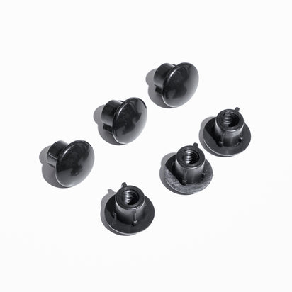 Spare Part - PRO BENCH Pole Caps (set of 6) - QUICKPLAY - ship8 spares